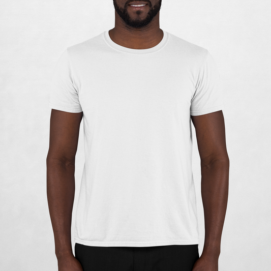 Camiseta Básica Malha Fria PV branca, unissex, SUUS Atelier