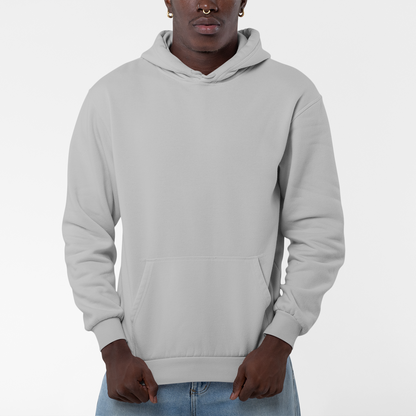 Moletom Canguru Com Capuz cinza claro, unissex, SUUS Atelier