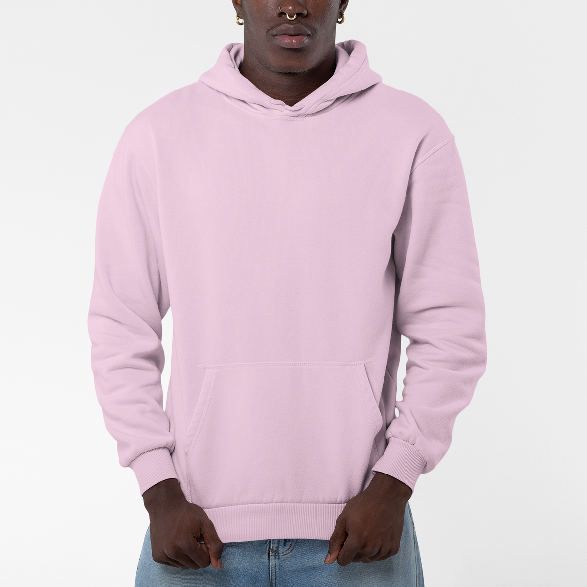 Moletom Canguru Com Capuz cor de rosa, unissex, SUUS Atelier