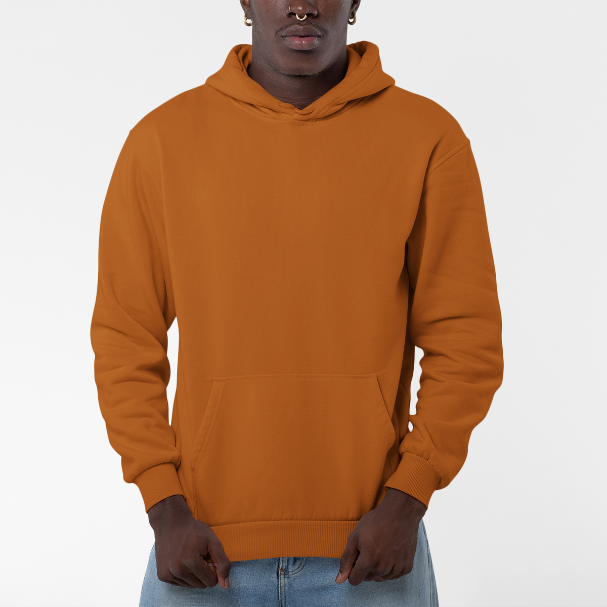 Moletom Canguru Com Capuz marrom claro, unissex, SUUS Atelier
