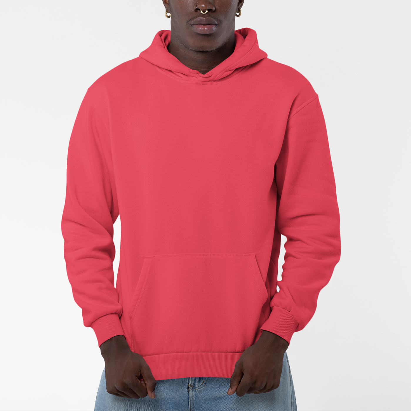 MOLETOM CANGURU MASCULINO SEM ESTAMPA ATACADO