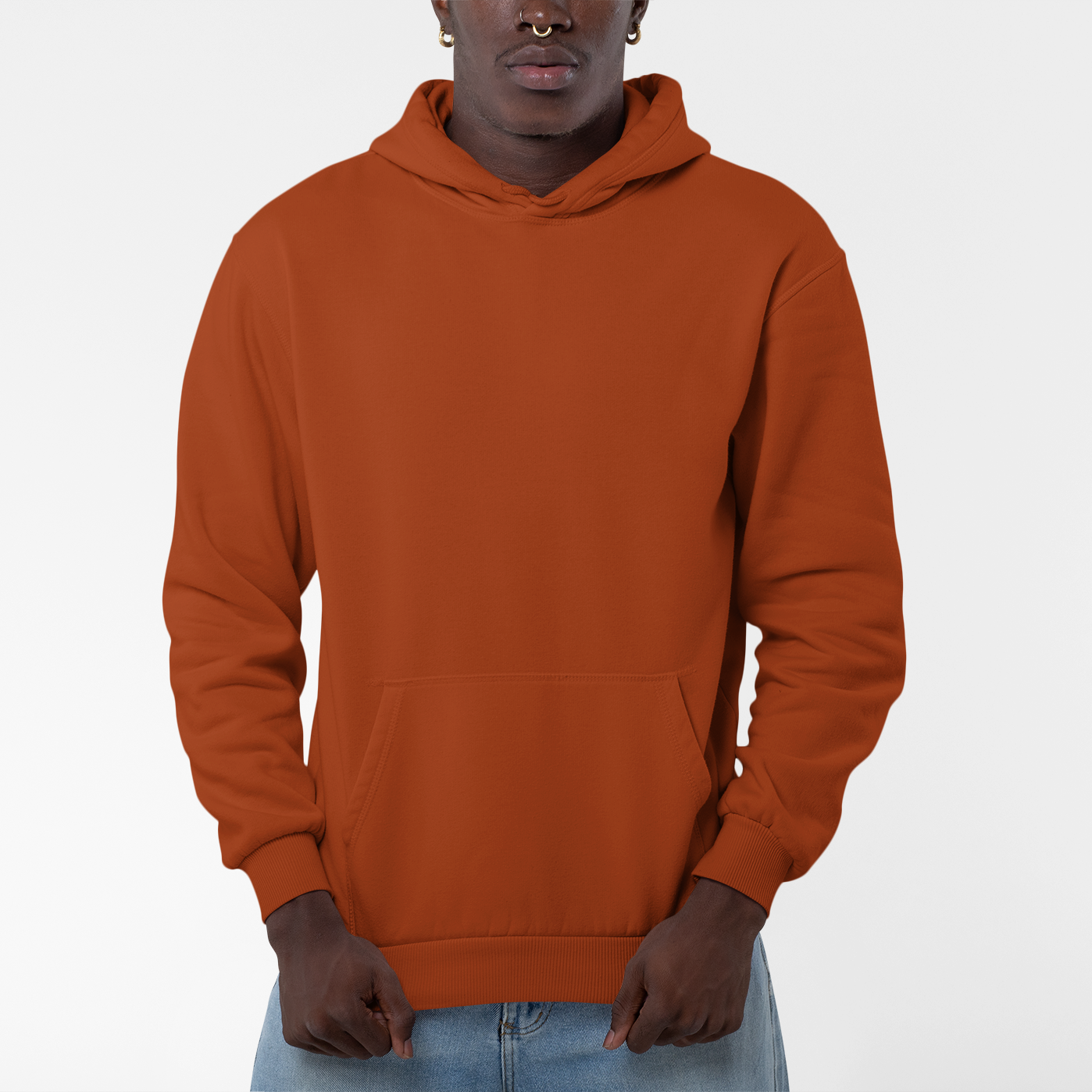 MOLETOM CANGURU MASCULINO SEM ESTAMPA ATACADO